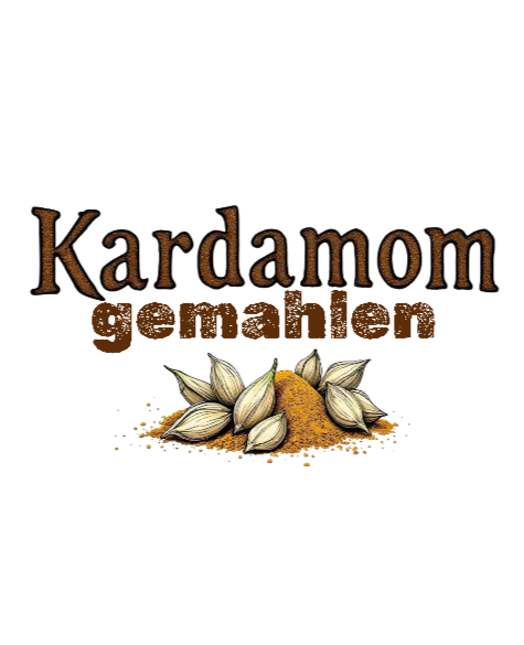 Kardamom gemahlen 
