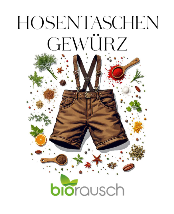 Hosentaschengewürzzubereitung - Praktisch für die Hosentasche