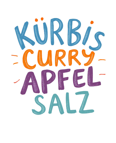 Kürbis Curry Apfel Salz