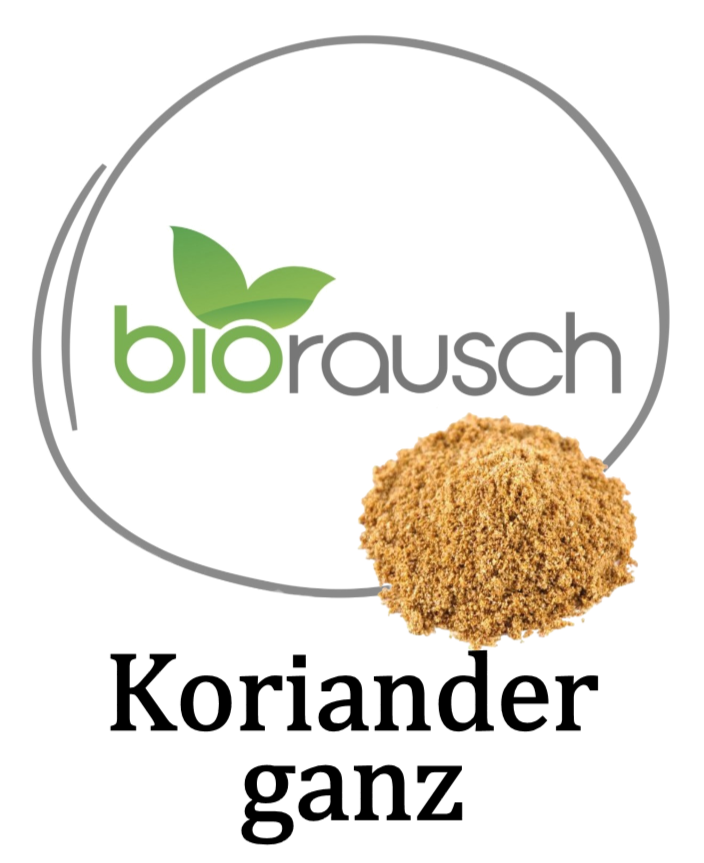 Koriander ganz