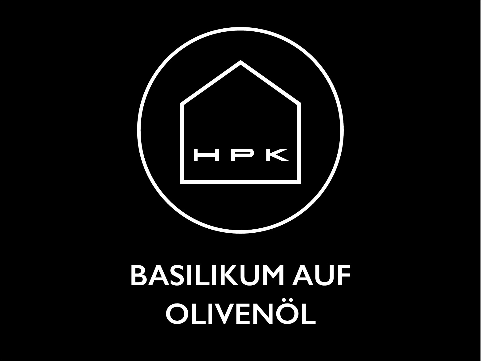 HPK - Basilikum auf Olivenöl