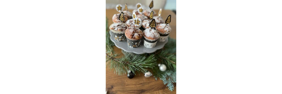 Weihnachtliche Muffins - 