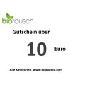 10 Euro Gutschein biorausch.com
