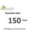 150 Euro Gutschein: biorausch.com