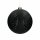 Pomax - NORI - Licht-Kugel schwarz, Glas (LED/batteriebetrieben) mit Lichterkette (D=20cm) |  Lieferzeit ca 2 Wochen