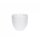 Pomax - PORCELINO WHITE - tumbler - porcelain - DIA 7,5 x H 6,5 cm - white - kleiner Kaffee Becher