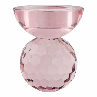 Glas Rosenkranz rosa 39 cm mit Dose 4,8 x 3,8 cm, 17,96 €