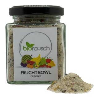 Biorausch -  Fruchtbowl - Das Bowl Gew&uuml;rz 140g