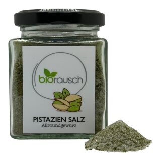 Biorausch - Pistazien Salz - Unser Thermomix Special Salz 190 g