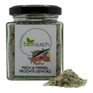 BIORAUSCH - Fisch & Meeres-Früchte Gewürz BIO - 150g