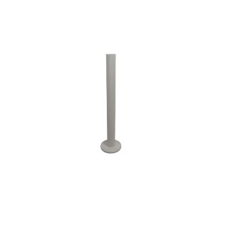 Kerzenhalter "Lafiora" L, weiß aus Metall, ca. 8.0x8.0x40.0cm