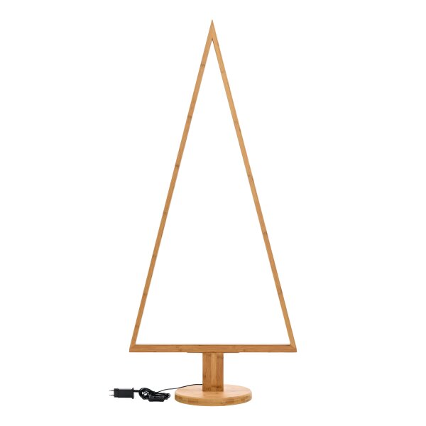 LED Holz Tannen Ständer - Echtholz mit LED Leiste 145 cm Hoch x 60 cm,  289,00 €