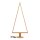 LED Holz Tannen St&auml;nder - Echtholz mit LED Leiste 145 cm Hoch  x 60 cm Breit  x 30 Cm