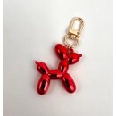 Schlüsselanhänger - Color Dog Balloon - Rot