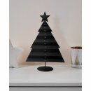 Deko - Christmasbaum - schwarz - 180 x 75 x 290 mm