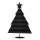 Deko - Christmasbaum - schwarz - 180 x 75 x 290 mm