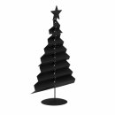 Deko - Christmasbaum - schwarz - 220 x 90 x 350 mm