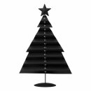 Deko - Christmasbaum - schwarz - 220 x 90 x 350 mm