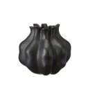 Vase - schwarz - 20 x 20 cm
