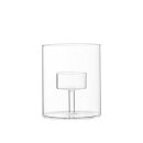 Teelichthalter - Glas - 9 x 11 cm