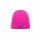 Mütze mit Smiley - Pink
