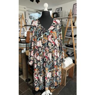 Kleid mit floralem Muster - XL 54/56