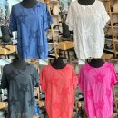 T-Shirt - tolles Material - Kurzarm - Mit Muster 42/44 -...