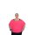 Flatterbluse - Tshirt mit Flatterbluse zusammen Passt 42/44 bis 52/54 Super Sommer Look Neon Pink