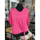 Luftiges T-Shirt - Bolero Shirt 44/46 -52/54 Pink