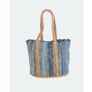 Biorausch - Sommerliche Shopper 45x16x34 Tolle Verarbeitung Dunkel BLAU