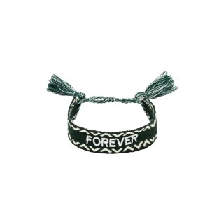 Armband Woven "Forever"- Grün