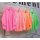 Neon Oversize Musselin Hemd