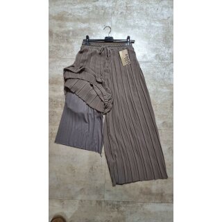 Plissee Hose - Einheitsgrösse 36 - 46/48 - Super Bequem Beige
