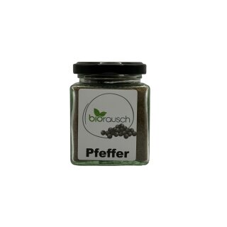 Biorausch - Pfeffer gemahlen 120g