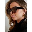 Elegante Sonnenbrille - passt perfekt zu jedem Style - Eisen Gestell Glas XXL Tiger Muster