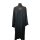 Langarmkleid mit Brusttasche - oversize schwarz