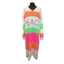 Langes Strickkleid - PEACE