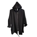 Zipper Jacke - Schwarz