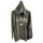 Langer Hoodie LOVER Olive