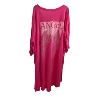 Kleid Angel mit Flügeln aus Strass - Pink