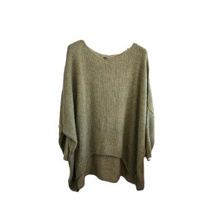 Lässiger Pullover Olive