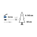 LED - Tannenbaum - H 145 cm