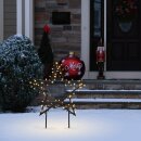 LED - Garten Stern mit Metallrahmen zum stecken - ø 75 cm