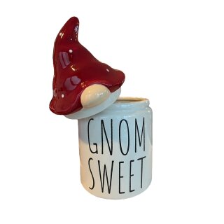 Weihnachtliche Keksdose - Gnom Sweet - 22 x 11,5 cm