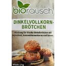 Biorausch - Dinkelvollkornbrötchen Backmischung - 750 g