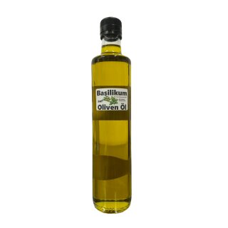 Basilikum auf Olivenöl 500ml