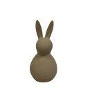 Keramik Hase "Holger" 20 cm Taupe