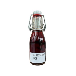 BIORAUSCH - Blaubeer - Zimt Likör 18 VOL. - 100 ml