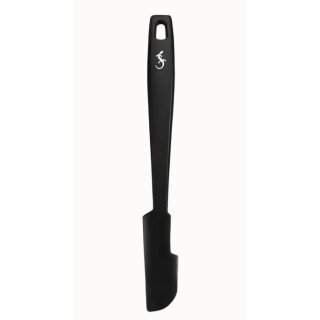 Teigschaber S 26cm Silikon Nylon schwarz