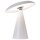 Schreibtischlampe LED mit Akku, 23 x 23 x 26 cm Weiß